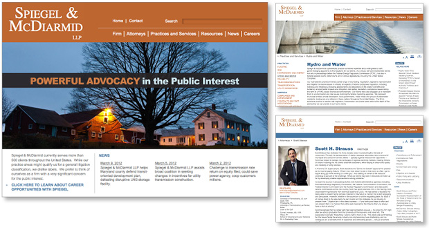 Spiegel & McDiarmid Website